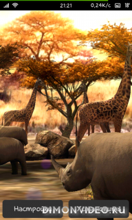 Africa 3D Pro Live Wallpaper