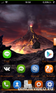 Volcano 3D Live Wallpaper