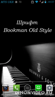 Bookman Old Style Italic - Android