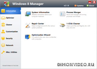 Windows 8 Manager