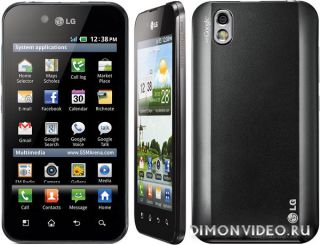 LG P970 Optimus Black