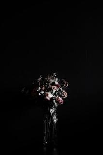Темные обои: темный, букет, цветы