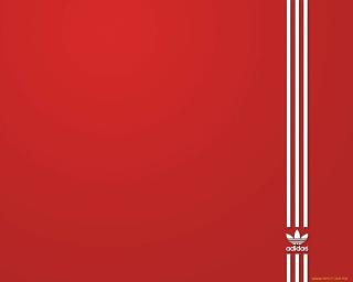 Обои: логотипы, красные, бренды, адидас (adidas)
