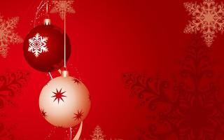 Обои: рождество (christmas, xmas), новый год (new year), праздники, игрушки