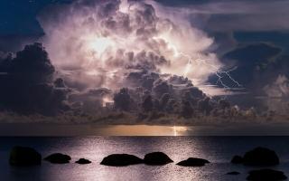 Обои № 589401 lightning