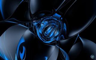 Обои № 617891 blue