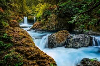 Обои № 633605 waterfalls