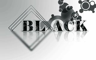 Обои № 642184 black