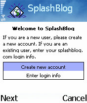 SplashBlog 2.0