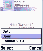 Mobile DataBase Viewer