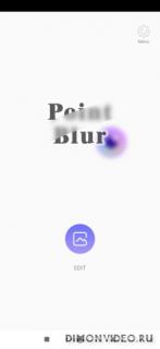 Point Blur Обработка размытия фотографий