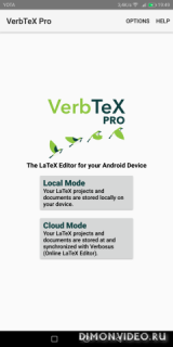 VerbTeX LaTeX Editor