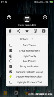 Quick Reminders - Notification Notes & Reminders