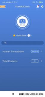 ScanBizCards Lite - Business Card & Badge Scan App