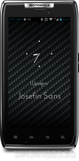 Josefin Sans Std - Android