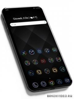 Pixly Dark - Icon Pack