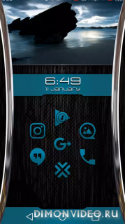 Grasp Turquoise Icon Pack