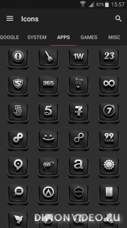 Darkness Icon Pack
