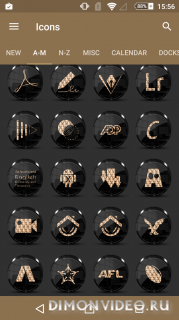 Black Gold Icon Pack