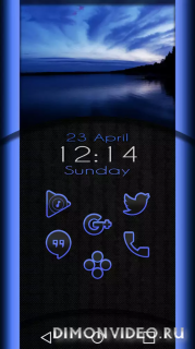 Raid v3 Blue Icon Pack