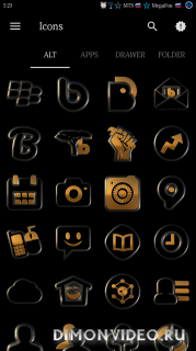 TYCOON GOLD HD Icon Pack