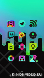 Black Light Icon Pack