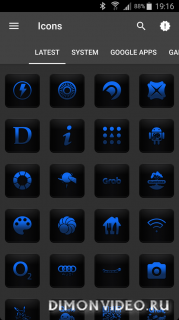 Sam Blue Icon Pack