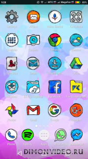 Aquacolor - Icon Pack