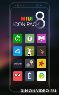 MIUI 8 - Icon Pack New Free