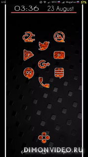 SeventySeven Red Icon Pack