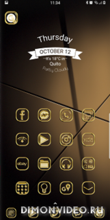 Gold Solid luxury - Icon Pack top personalization