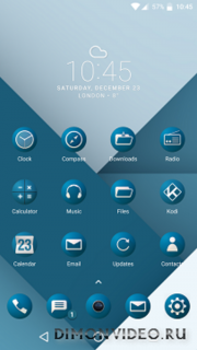 Material Blue Icon Pack