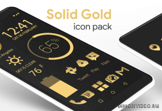 Solid Gold - Icon Pack (Pro Version)