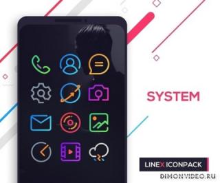 LineX Icon Pack