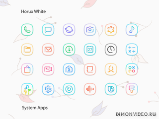 Horux White - Icon Pack Horux White - Icon Pack