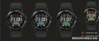 Nik Baukin Digital watch face NB_02