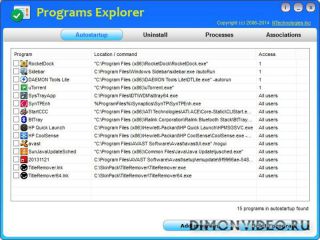 Programs Explorer