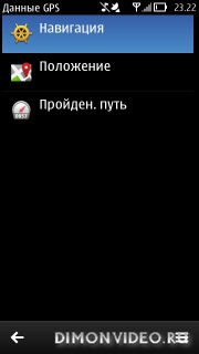 Данные GPS