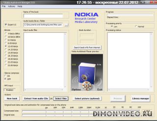 Nokia Audiobook Manager