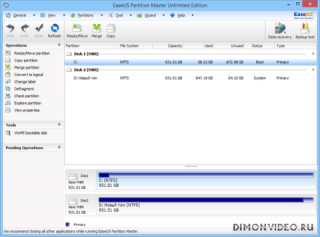 EASEUS Partition Master