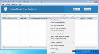 NoVirusThanks Driver Radar Pro