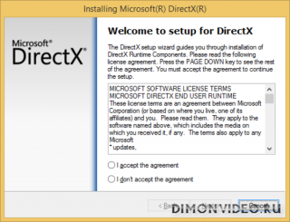 DirectX End-User Runtime Web Installer