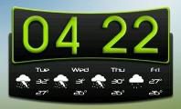 Green Clock