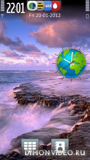 World Skin for DeskClock