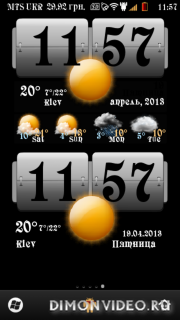 WeatherClock HTC Mod By Cleener&Aks79