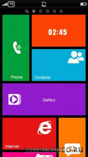 Скин Windows Phone 8 by UdarNIK для VHome 3.92