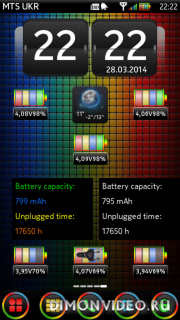 BatteryInfoMini Color New By Aks79&Cleener&Vitan04