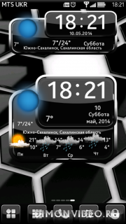 Mod Icons Weather WeatherClock v.21 By Vitan04