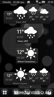 Icons Weather  WeatherClock v.44 By Vitan04