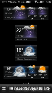 Mod Icons Weather WeatherClock v.47 By Vitan04